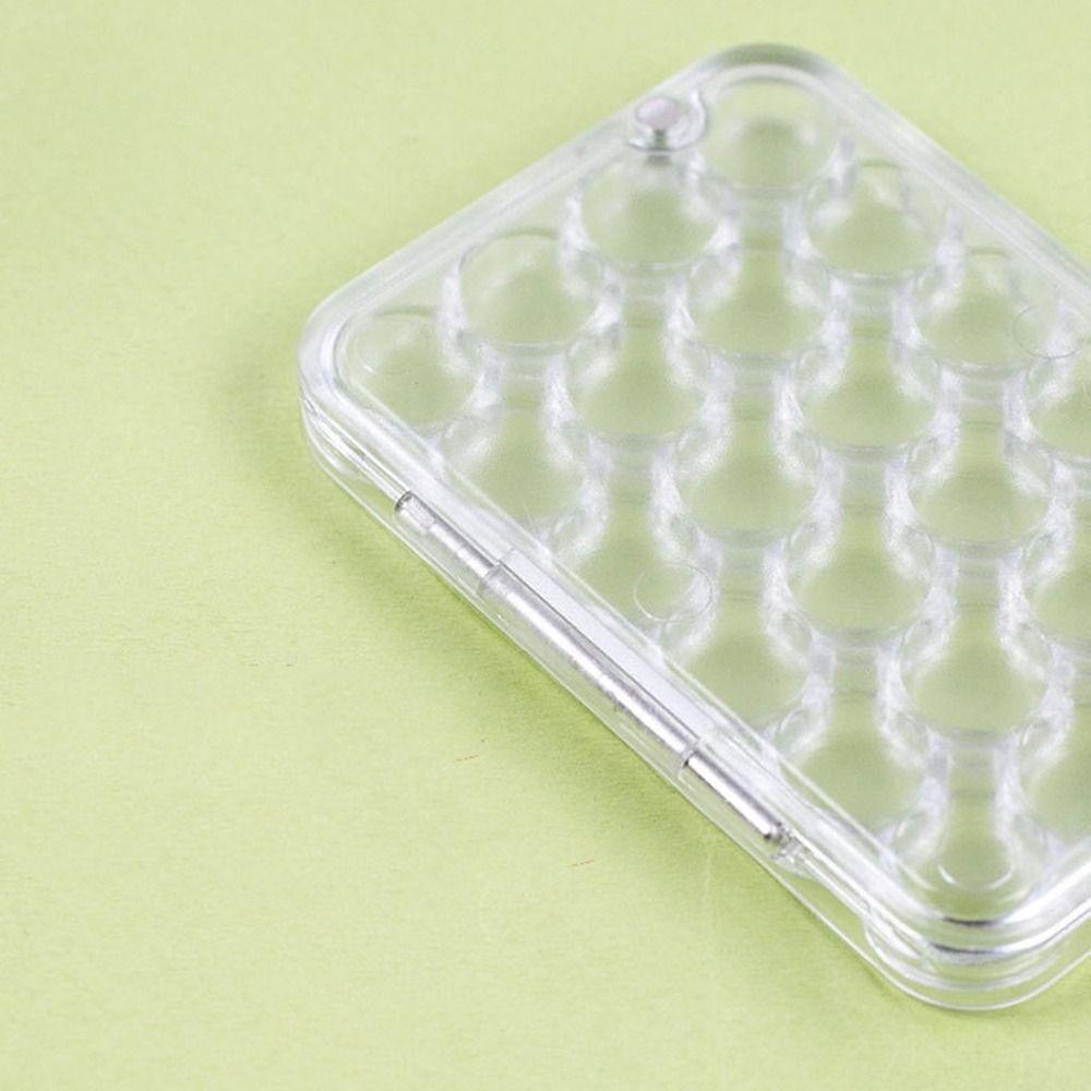 24 Grids Watercolor Paint Tray Acrylic Paint Box Art Supplies Mini Watercolor Palette  Travel