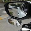 Taefyiasz Car Side Mirror, Auxiliary Mirror, Wide Angle, Magnified View, Universal Type, Easy to Install, Improves Night Visibility