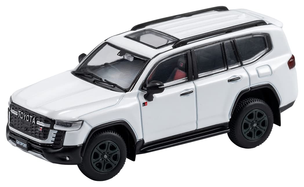 

Gaincorp Products Toyota Land Cruiser LC300 White Finished Product 1/64 GR-Sport белый