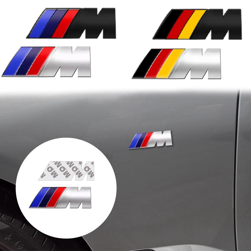 3D Metal Car Badge Body Trunk Decor Sticker Auto Modification Accessorie For M BMW Power E90 E92 E93 F20 F21 F30 F31 F32 E60 E39 jbzh05