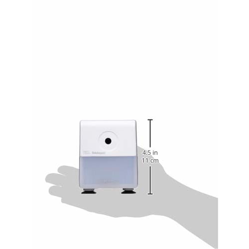 Nakabayashi Electric Pencil Sharpener Slim Type White DSZ-101W Pure White/Slim