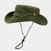 Breathable Cotton Bucket Hat For Outdoor Activity Foldable Sun Protective Unisex Design Fisherman Hat For Women Men