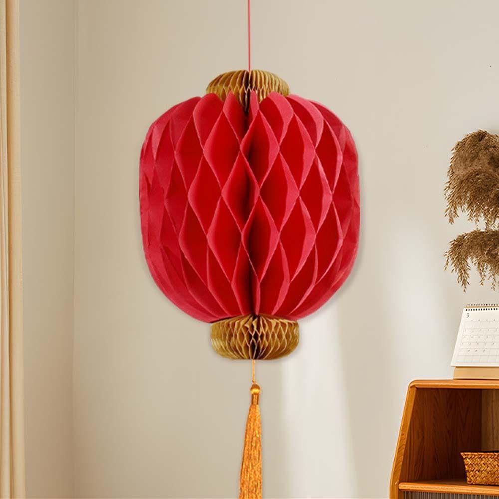 Red Chinese New Year Lanterns Blessing Spring Festival Supplies Lantern Festival