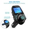 Voiture Bluetooth Lecteur MP3 Transmetteur FM Appel Mains Libres, Double Recharge USB, Micro SD-TF-AX1