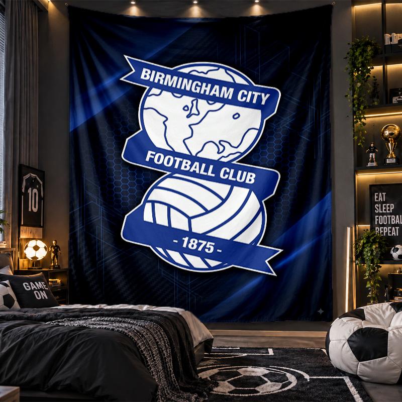 Wall Hanging Tapestry Birmingham City Print Cloth for Living Room Bedroom Home Decor