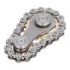 Stainless Steel Fidget Sprocket Toy Children Gears Linkage Bike Chain Toy for ADHDPlating Base