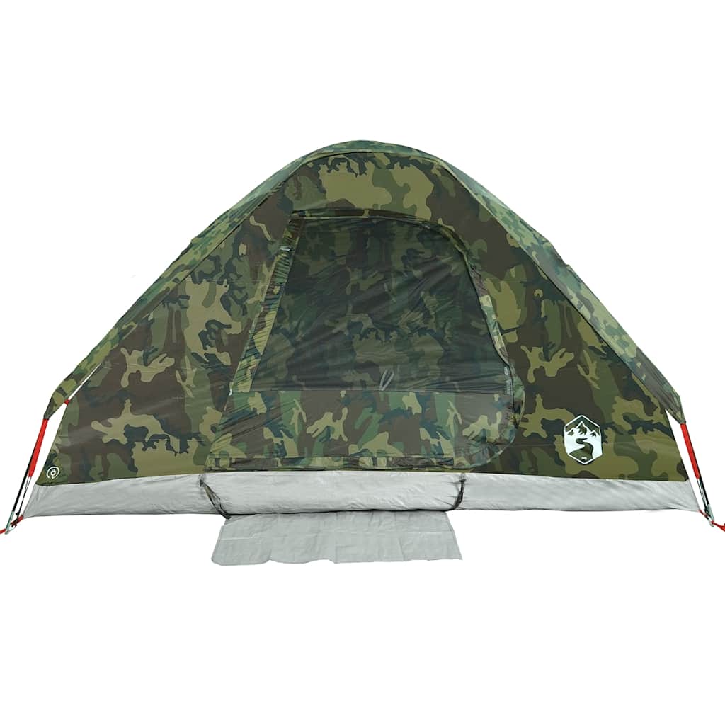 Vidaxl Tourist Tent, 2-Person, Camouflage, Waterproof