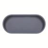 1Pc Bathroom Dressing Silicone Tray, Rectangular Dishwashing Liquid and Sponge Rack, Dressing Table Perfume Organizer, Cosmetic Ring Storage Tray,