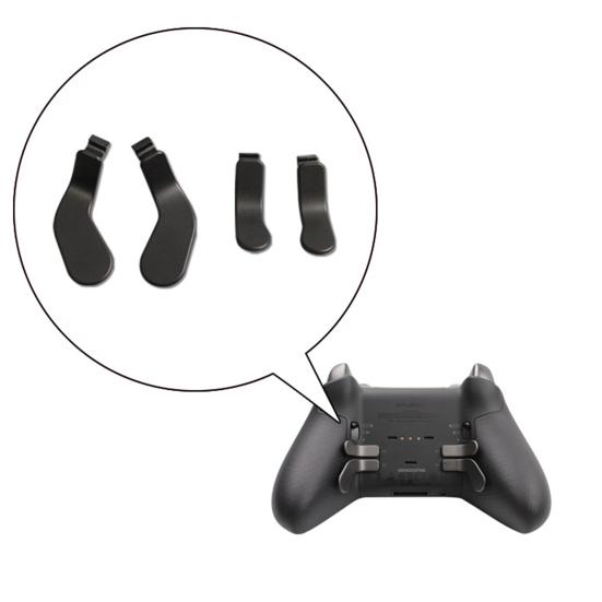 4 Stück Metallpaddel verbessern die Gaming-Leistung. Ersatz-Griffauswahl für Xbox Elite Wireless Controller Serie 2