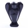 1.5inch Pocket Stone Healing Craft Angel Gemstone Hand Made Crystal Angels Carving Pendant