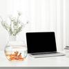 Goldfish Bowl Round Fish Bowl Plastic Fish Viewing Tank Desktop Fish Tank  Desktop Decoration