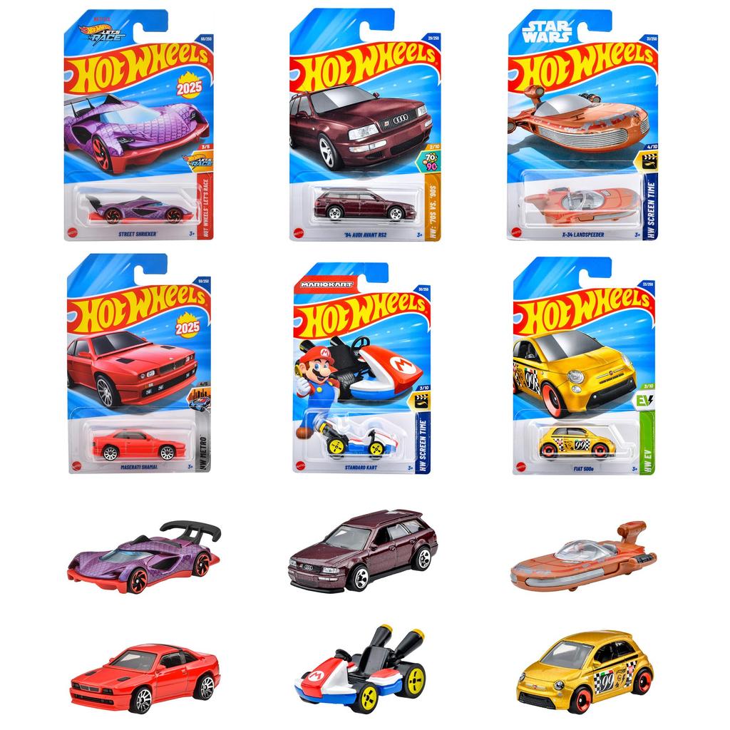 Hot Wheels Basic Car Assortment 36 Cars Box Sale Vehicle Toy Mini Car 3 Years Old and Up Multi 98PC-C4982