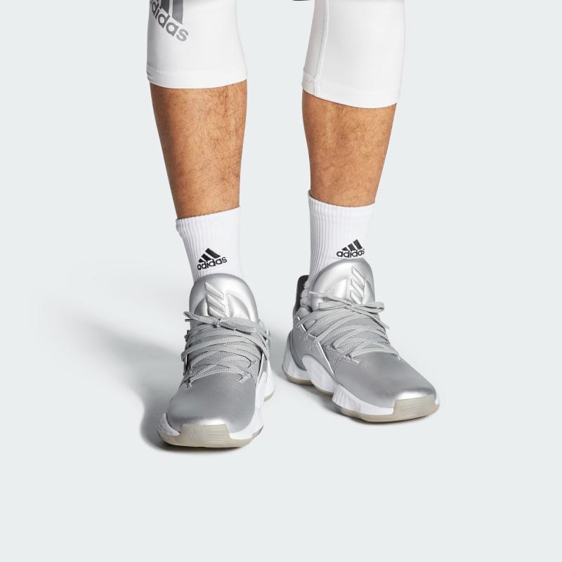 adidas Harden Vol. 4 'Silver Metallic' Sneakers FW9482