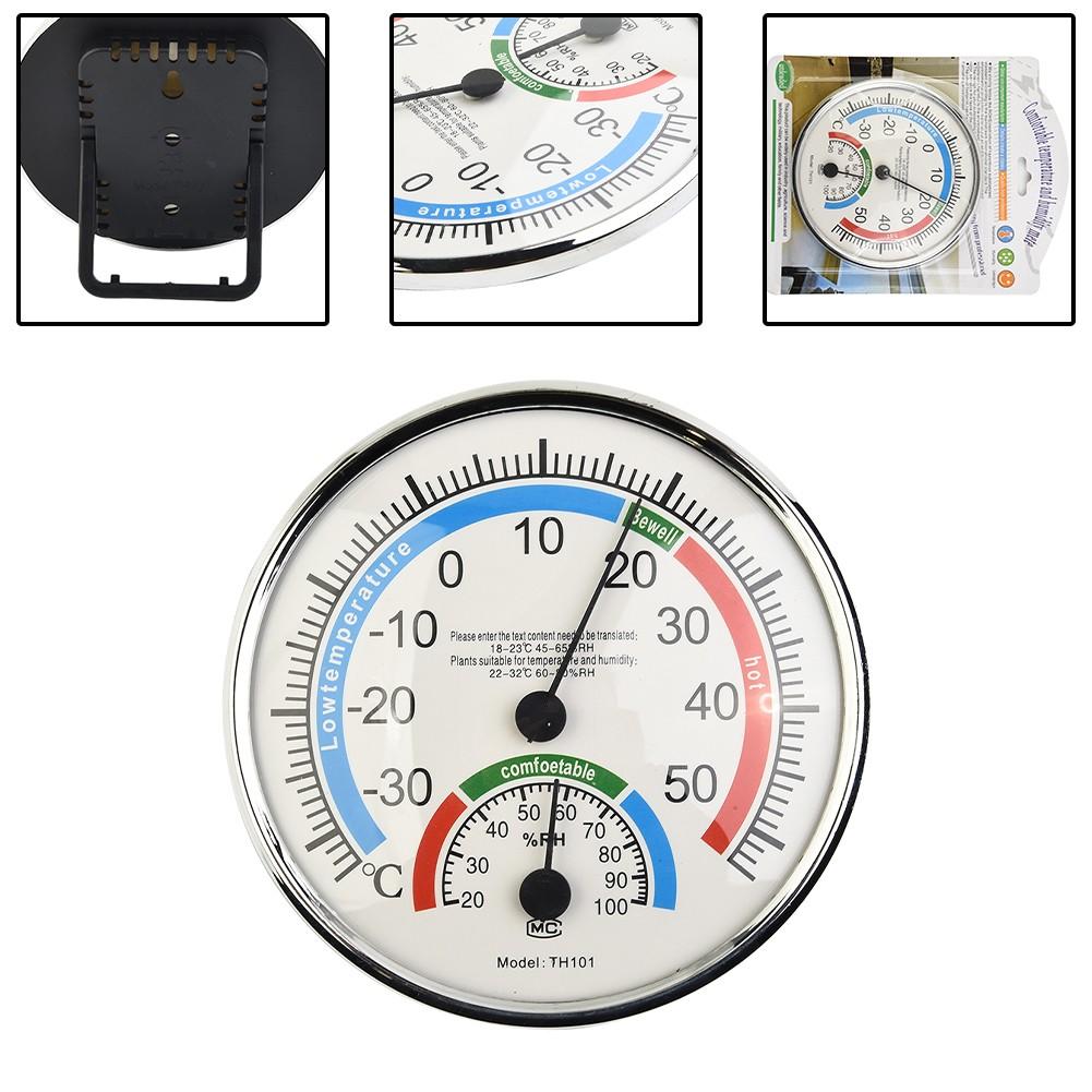 Termohygrometr s ABS analogovým ovládáním vnitřní vlhkosti