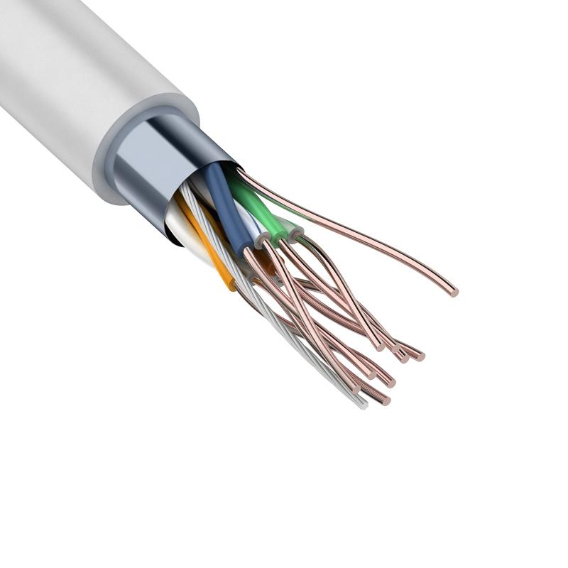 

Cable Rexant Twisted Pair F utp Cat 5e Zh Ng a -hf 4pr 24awg Indoor Solid Gray 305 M