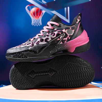 Mesh Basketball Shoes Non-slip, Wear-resistant Ashock-absorbing Professional Actual Shoes, Middle School Students, Sports Shoes, Men and Women Couples