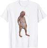 Mi piacciono molto le talpe nude, ok? Maglietta divertente di topo talpa nudo a maniche corte con girocollo, camicia larga, divertente, divertente, abbigliamento malvagio, donna