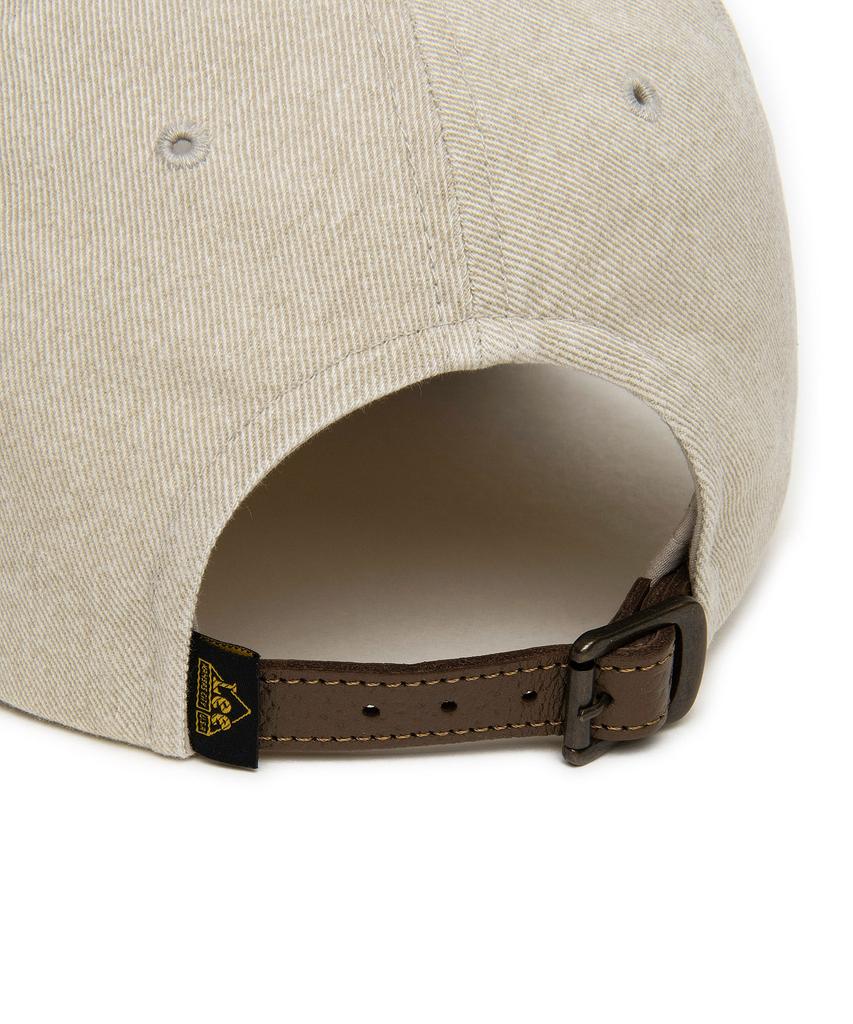 LEE Rijins Lettering Pig Color Block Ball Cap Beige