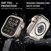 Kompatibelt Ultra Metallskal för Apple Watch Series 9 (44/45mm)