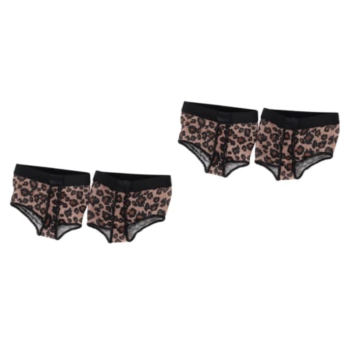 LIFKOME 2-delt leopard danseleggbeskyttere, komfortable for ballett, magedans og yoga