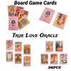 True Love Oracle English Card Set 36pcs Interactive Tabletop Game Mind-stimulating Copperplate Paper Material