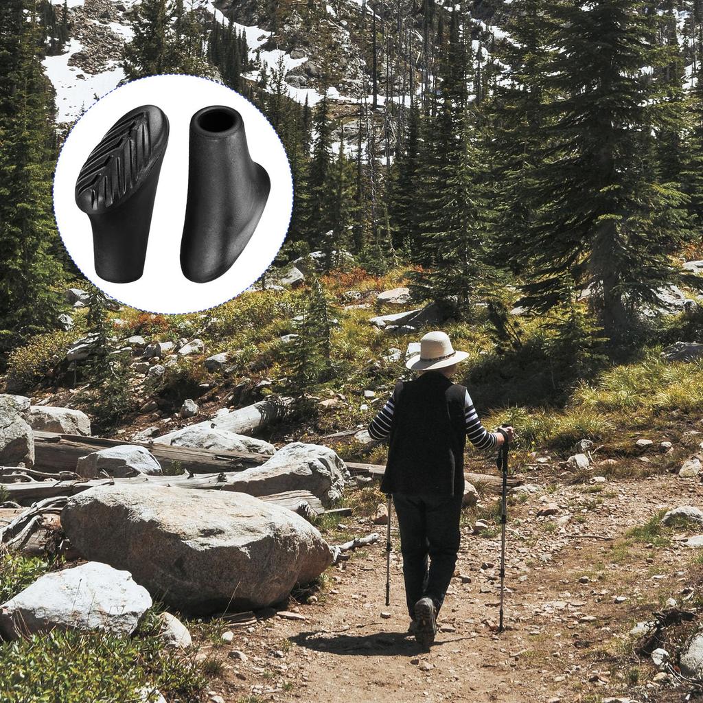 M METERXITY Set of 2 Trekking Pole Tip Caps -