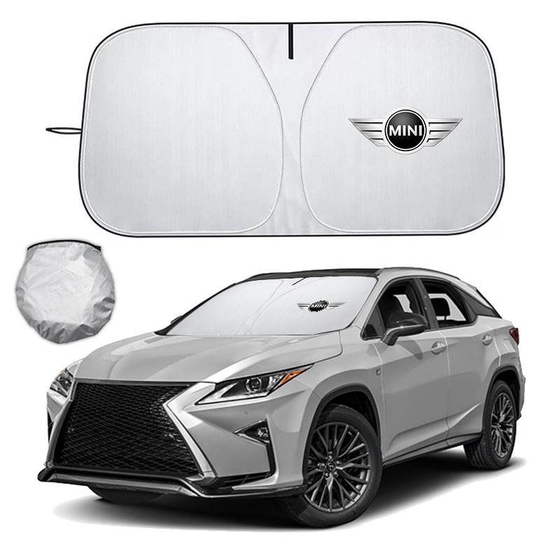 Parasol Plegable para Coche Protector Solar Cubierta para Parabrisas Delantero Para BMW Mini Cooper Countryman Clubman R55 R56 R60 F54 JCW Accesorio para Coche