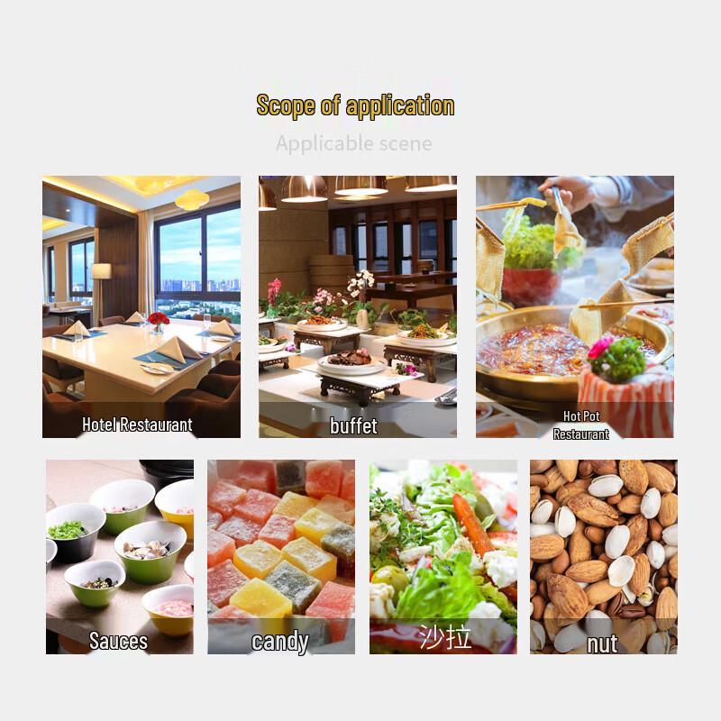 Homeglen Stainless Steel Slanted Seasoning Bowl