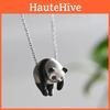 Panda Style Chinese Animal Necklace Casual Fashion Pendant With Coating Resin