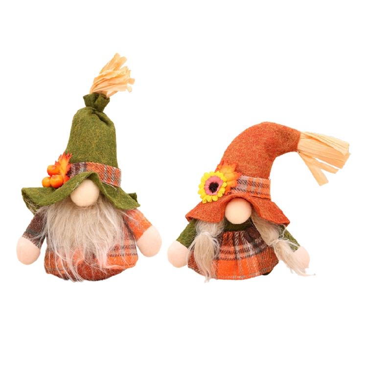 Fall Thanksgiving Gnome Gnome Tiered Tray Decorations Wedding Decorative Supply