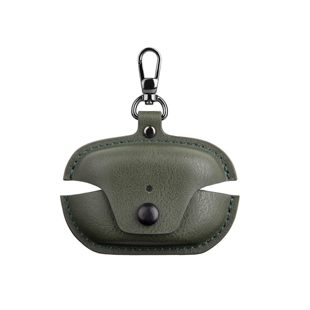 

Подходит для Sony WF1000 XM5 Защитный чехол Sony WF1000 XM4 Кожаный чехол для наушников WF1000—XM4 зелёный