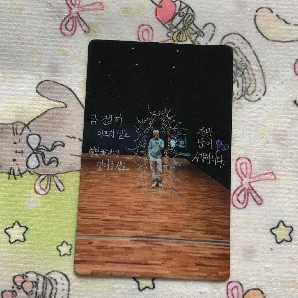 [USED] BTS Japan Jimin JIMIN MUSE JPFC Purchase Bonus Trading Card