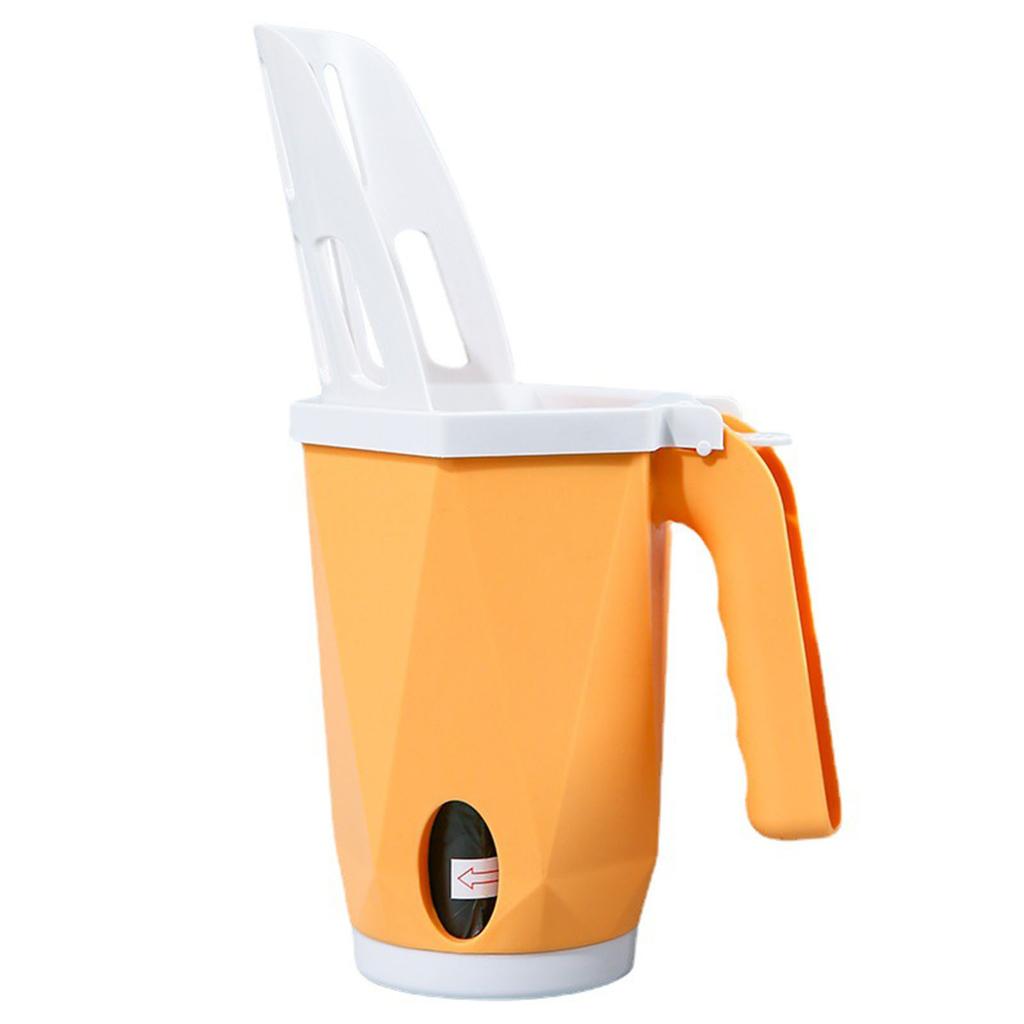 Cat Litter Shovel Detachable Portable Large Capacity Integrated Litter Scooper with Litter Box for