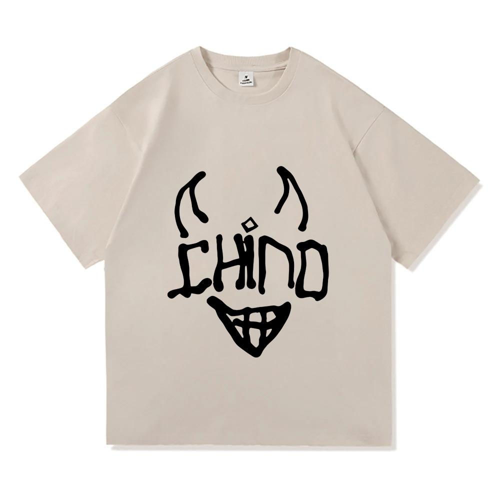 Chinopacas Devil Graphic Printing Hip Hop Vintage Tshirts American High Street Style Oneck High Quality Pure Cotton Unisex Unisex