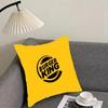 HHun BurgeRr King Brand Cushion Cover Pillowcase Ultra Soft Skin Friendly Fabric Cloud Like Comfort Concealed Zipper