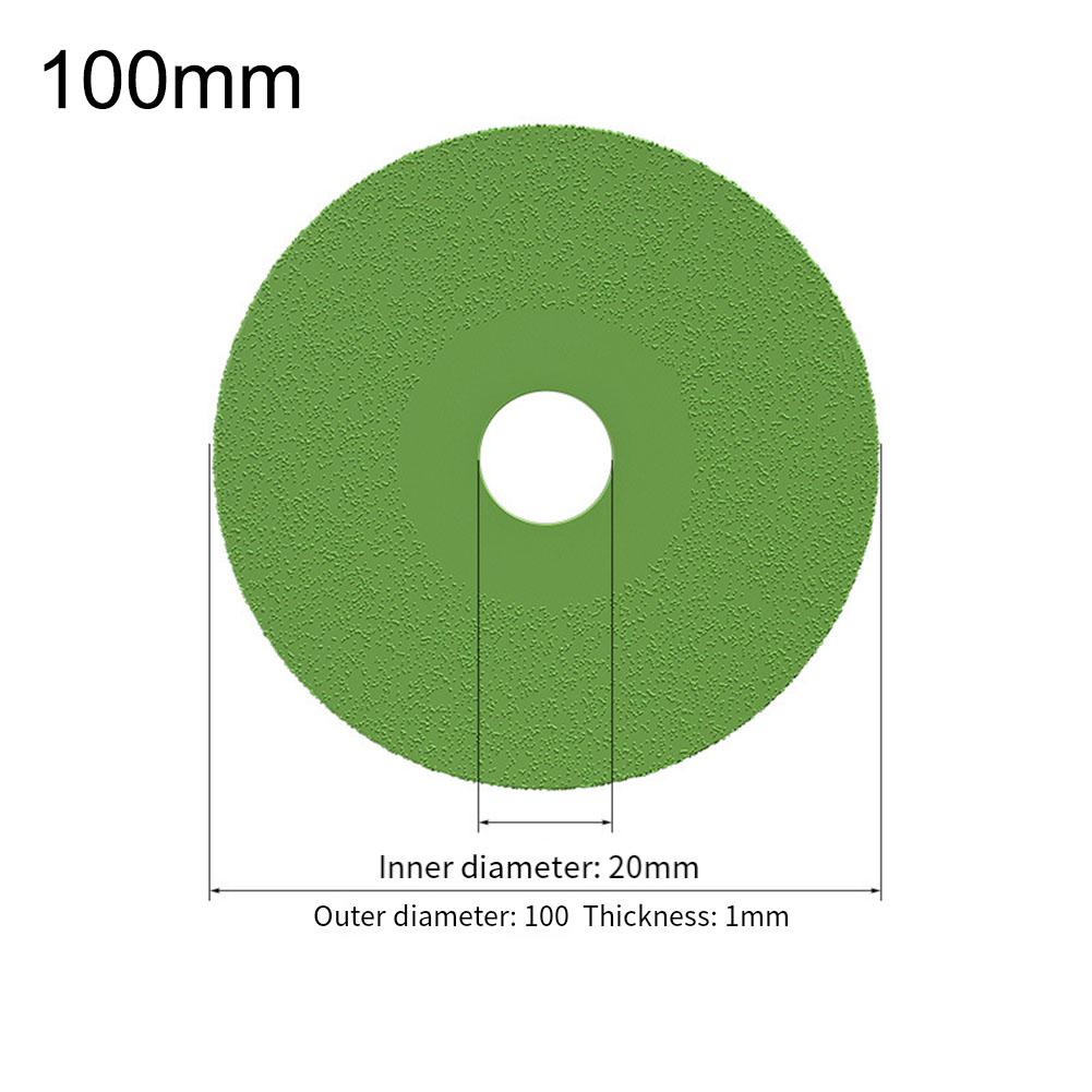 

1/2Pcs Cutting Disc 100mm For Model 100 Angle Grinder For Porcelain Glass Tile Marble Diamond Saw Cutting Blade Grinding Tools