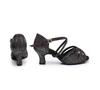 New Middle Heel Tango Salsa Latin Dance Shoes for Adult Women Soft Sole Wedding Party Ballroom Dancing Shoes Heeled 5cm