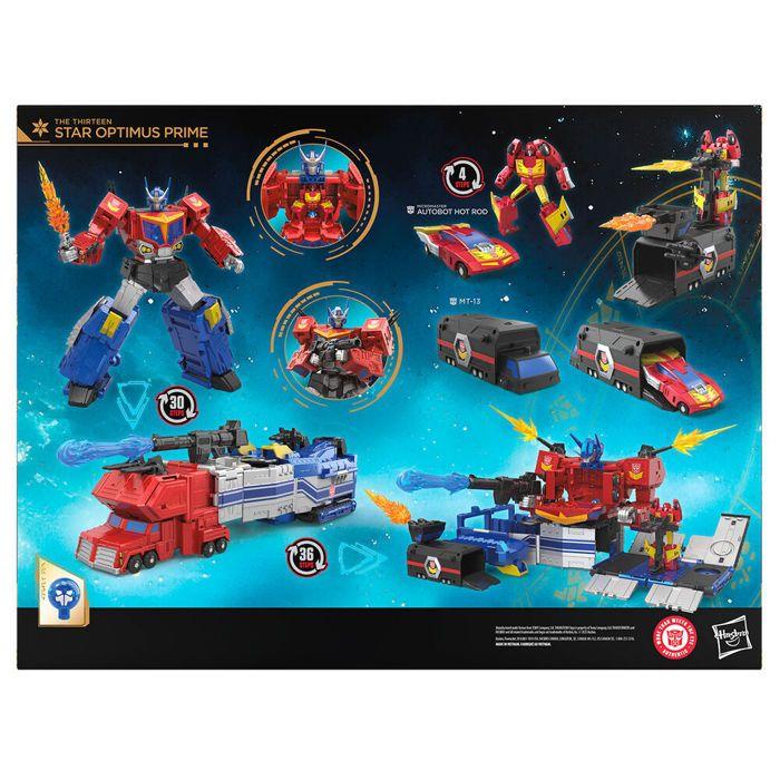Φιγούρα - HASBRO - Εποχή των Πρωταρχικών Ο Δεκατριάστερος Optimus Prime - Μετασχηματιζόμενος - 38 εκ. - Μικτό