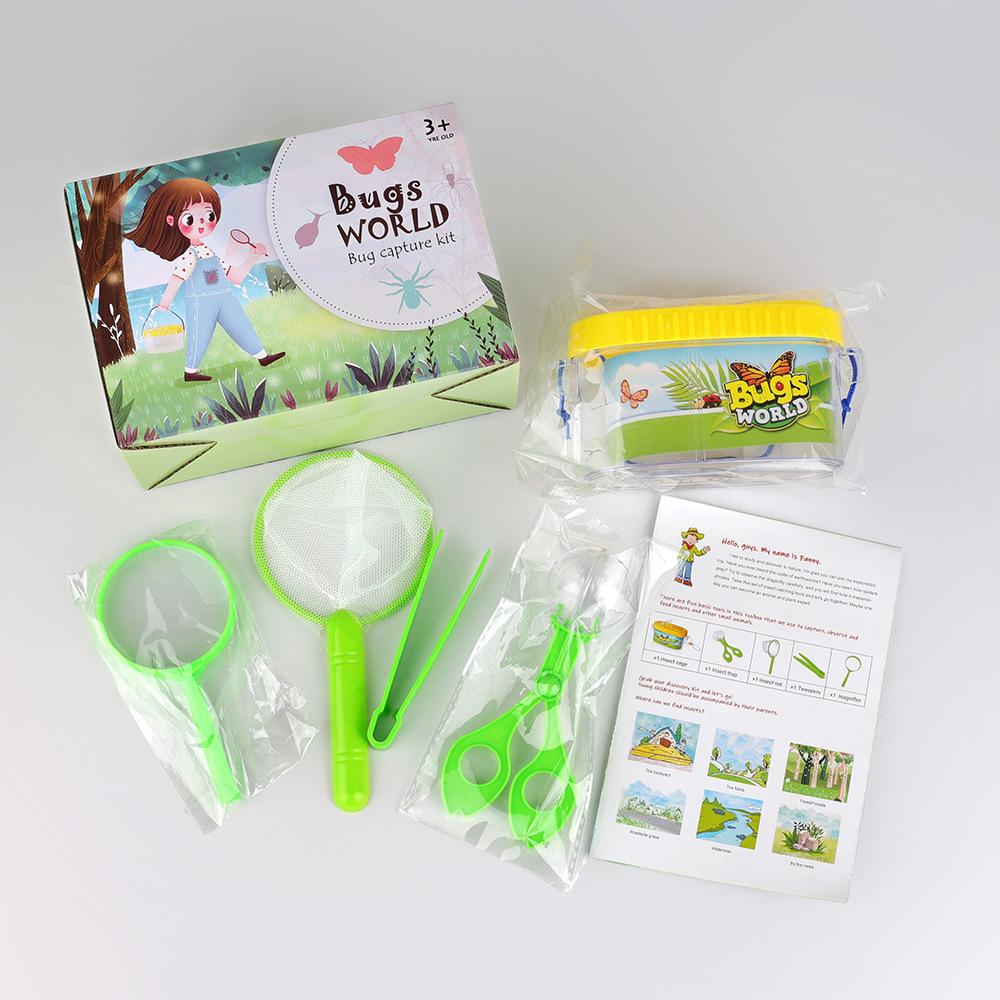 5 PCS Bug Catcher Kit, Educational Nature Exploration Toys Gift For Boys & Girls Christmas, Thanksgiving Gifts