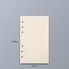 45 Sheets A5 A6 A7 Loose Leaf Notebook Refill Spiral Binder Inner Page Line Blank craft  Grid Inside Paper Stationery
