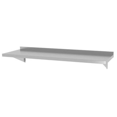 Wall Shelf Hanging On Stainless Steel Consoles, Welded, 140x30 Cm, Hendi 816516