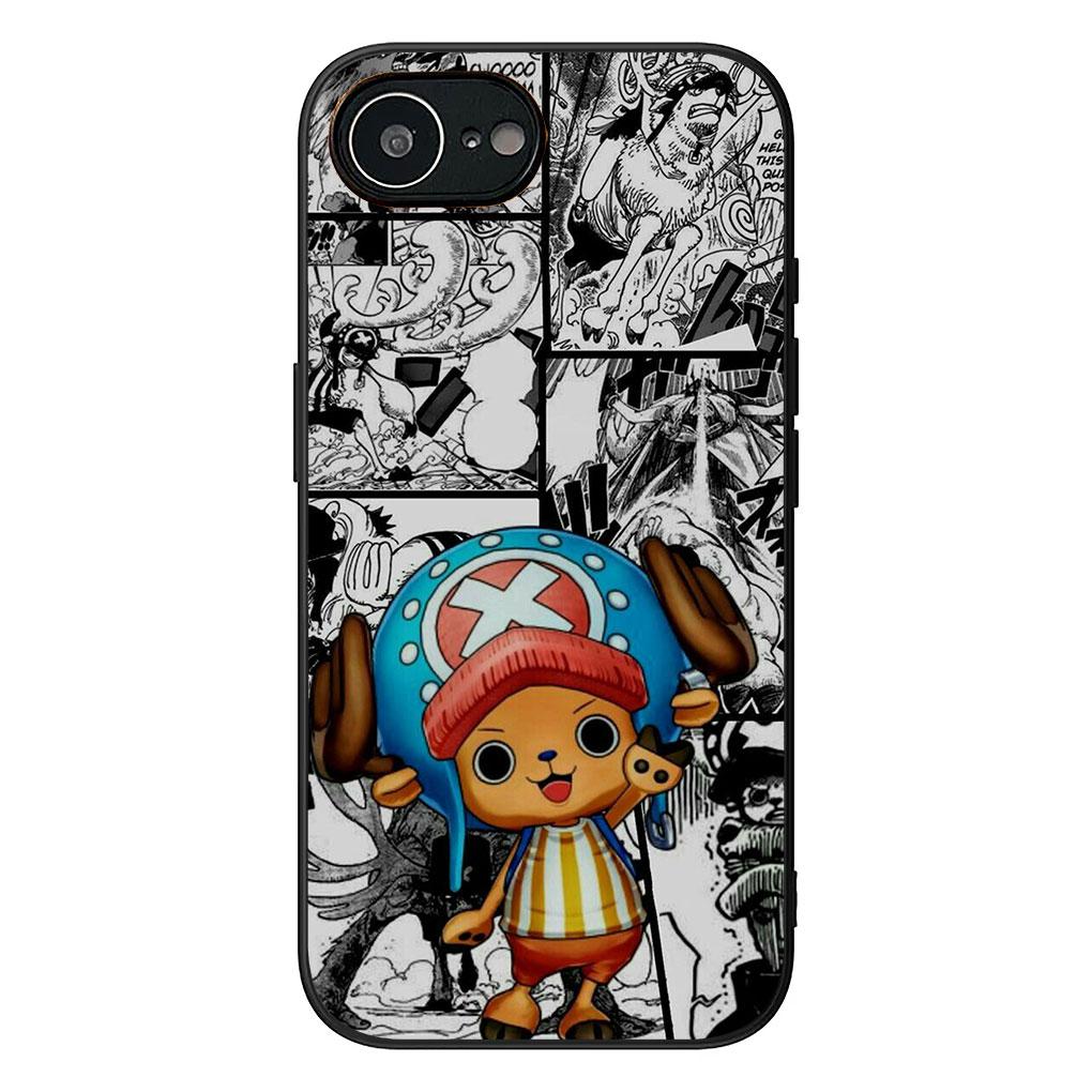 Soft Cover for Apple iPhone 17 16 14 15 Pro Max Plus 15+ 16E XR ProMax Air 16+ Casing Phone Case Tony Chopper One Luffy Pieces