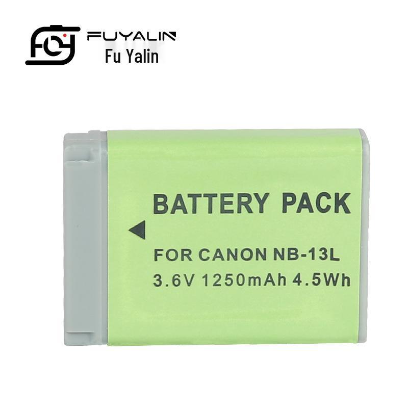 Canon-Compatible NB-13L Camera Battery for G7X Mark III/II, G9X, G5X, SX720HS, SX620, SX730