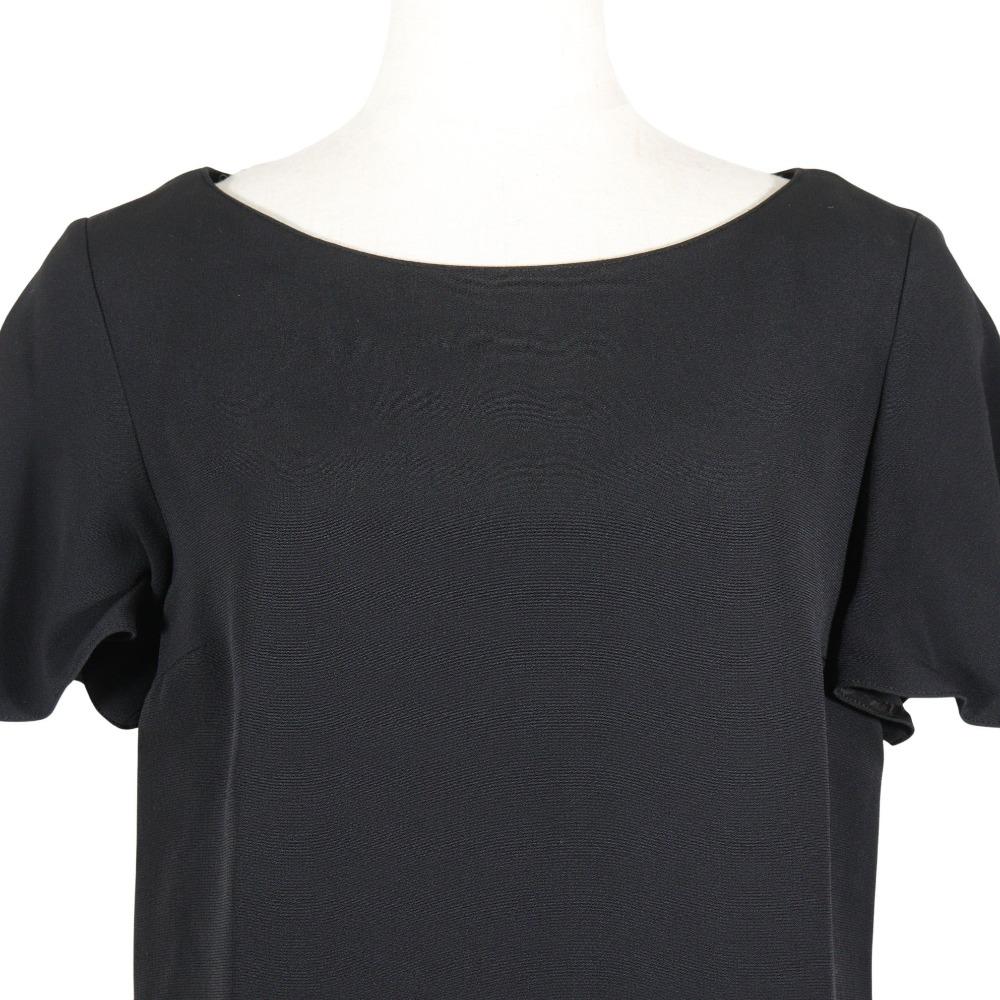 PRADA Backhaul one piece Short sleeve black Rayon Women Used