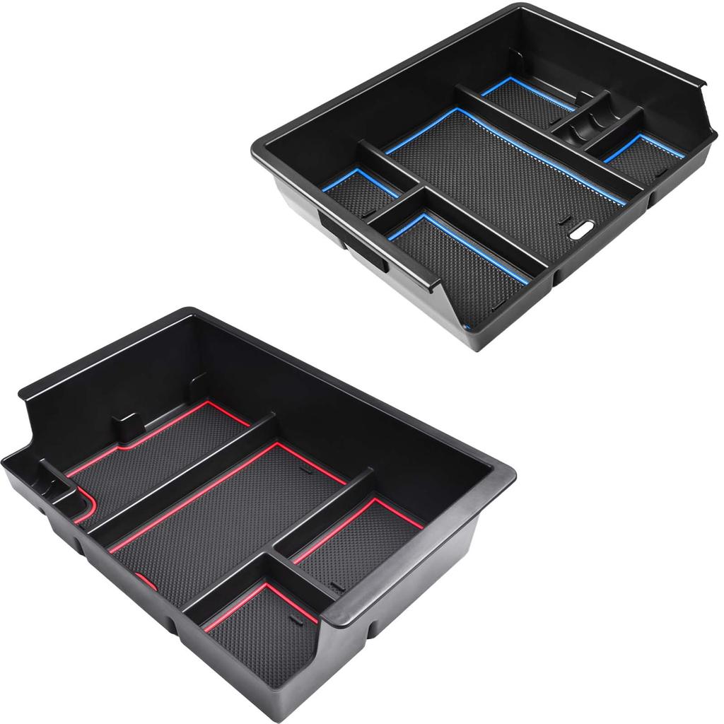 For 2014-2018 Chevy Silverado/GMC Sierra and 2015-2020 Chevy Suburban/Tahoe/GMC Yukon Center Console Organizer Tray Accessories
