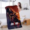 Action Movie J-John W-Wick Microfiber Beach Towel Absorbent Quick Dry Soft Yoga Swimming Resort Mountain Climbing Towel