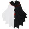 Cloak Terrifier Costume Halloween Party Stage Performance Horror Role Adult Play
