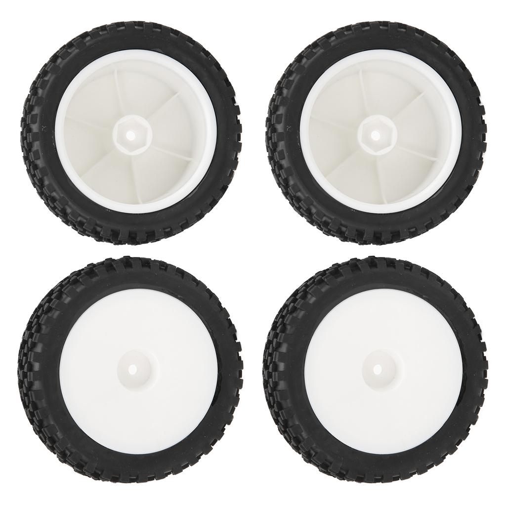4pcs RC Front Rear Tires and Wheels with 12mm Hex for 1Celsius10 RC Off Road Car Upgrade Parts