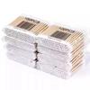 100 Pcs Double-Headed Pointed Round Wooden Cotton Swabs for Ear Cleaning & Cosmetics