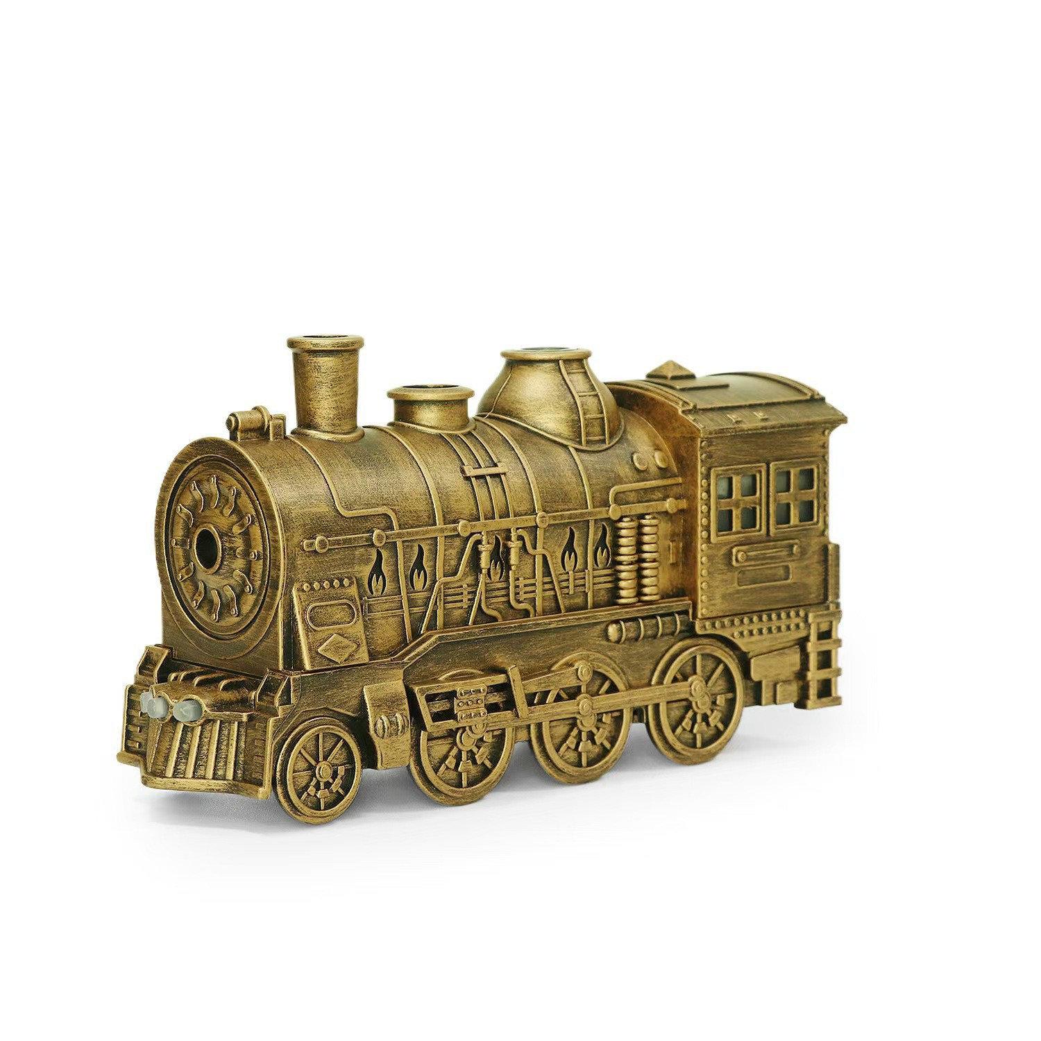 Mini Train-Shaped USB Aromatherapy Humidifier: Dual Spray Silent Device for Bedrooms & Essential Oils Australia Standard